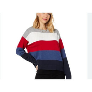 Tommy Hilfiger Women's Striped Sweater Size Large